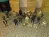 25 assorted starwar's figure's