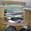 full box of vinyls