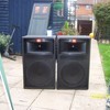JBl full range speakers with horns