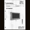 Service manual Sony DX40