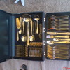 24 carrot gold cutlery set