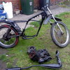 suzuki ts 125cc roleing chassis