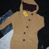 Ugg lined/hooded chunky knit cardigan, brand new, still got labels on
