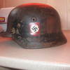 original ww2 german ss m40 helmet