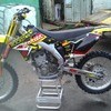 suzuki rmz 250 motocross bike 2007