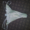 2 strap thong yellow