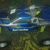 rc cars HPI lightning 2 buggy and hpi mt2 truggy