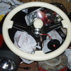 streering wheel and gear knob