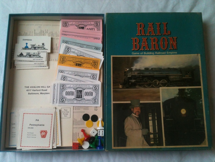 Rail Baron Board