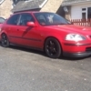 honda civic b16 174bhp...
