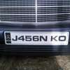 JASON KO  NUMBER PLATE