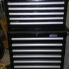 halford`s industrial roll cab and top box full of tools