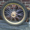 yamaha 250 2007 alloy frame model front wheel