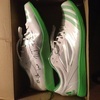 A pair both signed PHILIPS IDOWU adidas triple jump spikes