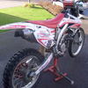 CRF 450 motocross bike 08