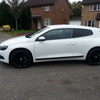 2009 VOLKSWAGEN SCIROCCO 2.0 GT TDI CANDY WHITE IN SHOWROOM CONDITION