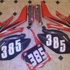 crf 250/x crf 250/04 ufo full set of plastics