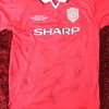 Signed Manchester United Shirt from 1999 Triple winning team