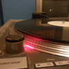 gemini turntables mixer in flightcase head phones stack of 300 vinyl