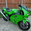 Kawasaki ZX6R 1996 F2 Green/ Powdercoated black frame