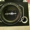 Audiobahn Subwoofer with JBL amp, Car.