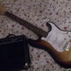 Fender Squire Strat and 10w Practice amp