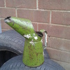 1950 OIL CAN PETROL CAN OLD ANTIQUE COLLECTABLE