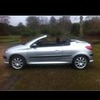 Peugeot 206 cc (51). Only 57000 miles.   2 ltr