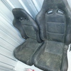 bucket seats and 3 piont harnesses