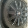18" vauxhall black alloy wheels 225/40/18 tyres