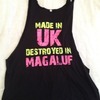 Made in the UK destroyed in magaluf top