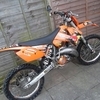 ktm 125 sx 2005 road legal supermoto on a day/night mot not gilera runner aprilia mx sx yamaha wr
