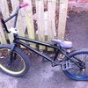 Custom bmx bike