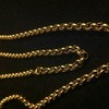 9ct solid gold belcher 30" an heavy weight