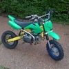 140cc stage 2 racing tuned deamon x pitbike rappid!!!