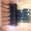 6 x Motorola CP040 Radios with batteries + 8 x spare batteries + 6 Six Way Universal Charger