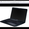 Toshiba c660  laptop in black