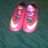 Selling nike mercurial victory firm ground football/rugby boots size 8.5