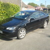Vauxhall Astra coupe 1.8 black 52plate