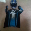 Xs octane helmet and medium kids no fear top. £20