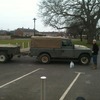 Land Rover 109 Ex army Canvas and hard top roof