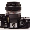 Olympus OM10 SLR Camera With Multiple Lenses & Film