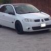 Renault Megane 1.6 Arctic White modified f1 replicca swap for diesel, mk4 astra van, fiiesta van,