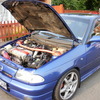 HIGHLY MODIFIED MK3 VAUXHALL ASTRA GSI TURBO 320 BHP FULL RESPRAY IN VW R32 BLUE