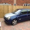 Clio sport 172 bhp phase 2 on 51 plate with private plate