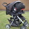 GRACO OASIS TS TRAVEL SYSTEM WITH RAIN COVER.....L@@K....