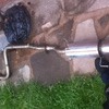 Stainless exhaust system from Honda prelude