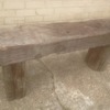 Garden bench( railway sleepers)