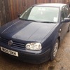 2000 W Reg Golf 1.6 SR 5 Door Towbar Failed MOT spares/repairs