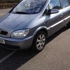 Vauxhall Zafira for a defender